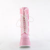 BEAR-202 Plateau Stiefel - Rosa Matt von DemoniaCult – Ansicht 2