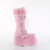 BEAR-202 Plateau Stiefel - Rosa Matt von DemoniaCult – Ansicht 5