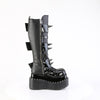 BEAR-215 Plateau Stiefel - Schwarz Lack von DemoniaCult – Ansicht 5