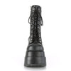 BEAR-265 Plateau Stiefeletten - Schwarz von DemoniaCult – Ansicht 2