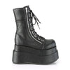 BEAR-265 Plateau Stiefeletten - Schwarz von DemoniaCult – Ansicht 5