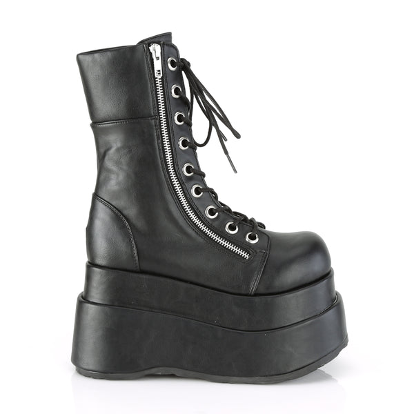 BEAR-265 Plateau Stiefeletten - Schwarz von DemoniaCult – Ansicht 5