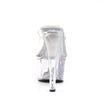 BEAU-601 Plateau Pantoletten Transparent von Pleaser – Ansicht 4
