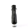BEJEWELED-1016-6 Plateau Stiefeletten - Schwarz Matt von Pleaser – Ansicht 2