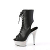 BEJEWELED-1016-6 Plateau Stiefeletten - Schwarz Matt von Pleaser – Ansicht 3