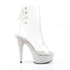 BEJEWELED-1018DM-6 Plateau Stiefeletten transparent von Pleaser – Ansicht 5