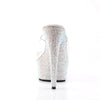 BEJEWELED-601DM Plateau Pantoletten - Silber von Pleaser – Ansicht 4
