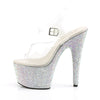 BEJEWELED-708DM Plateau Sandaletten schwarz von Pleaser – Ansicht 3
