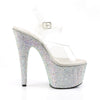 BEJEWELED-708DM Plateau Sandaletten schwarz von Pleaser – Ansicht 5