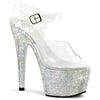 BEJEWELED-708DM Plateau Sandaletten schwarz von Pleaser
