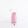 BEJEWELED-708RRS - Plateau High Heel Sandaletten - Pink mit Strass von Pleaser – Ansicht 4