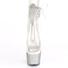 BEJEWELED-724RS Plateau Sandaletten Glitzer von Pleaser – Ansicht 2