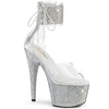 BEJEWELED-724RS Plateau Sandaletten Glitzer von Pleaser