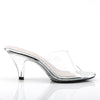 BELLE-301 Pantoletten Transparent | Fabulicious SALE