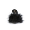 BELLE-301F Pantoletten - Schwarz von Fabulicious – Ansicht 2