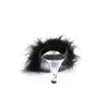 BELLE-301F Pantoletten - Schwarz von Fabulicious – Ansicht 4