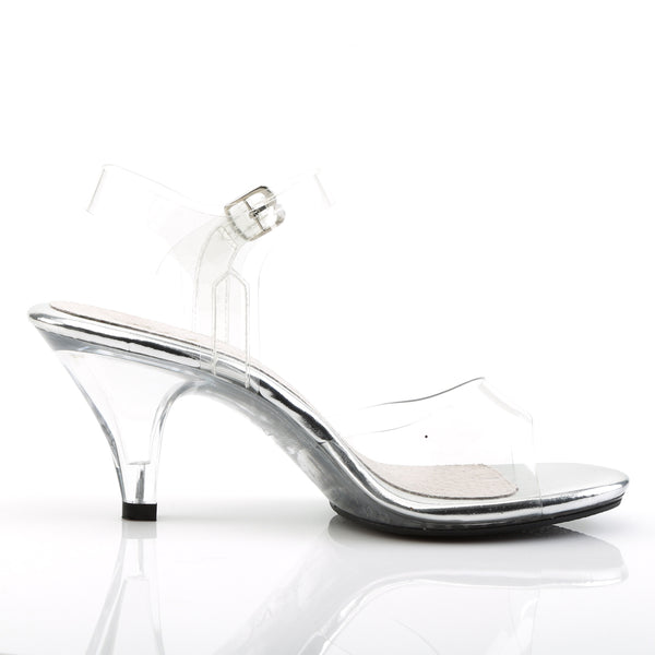 BELLE-308 Sandaletten Transparent | Fabulicious SALE