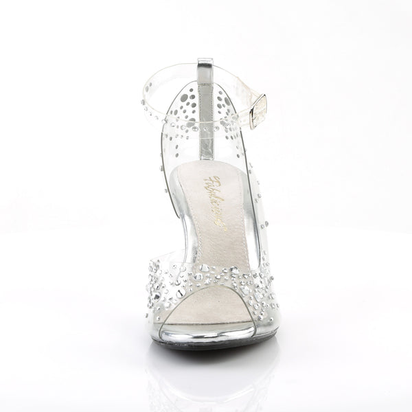 BELLE-330RS Sandaletten Transparent von Fabulicious – Ansicht 2