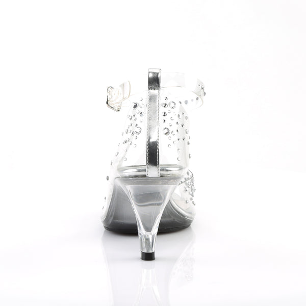 BELLE-330RS Sandaletten Transparent von Fabulicious – Ansicht 4