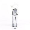 BEYOND-008 Plateau Sandaletten Schwarz/Transparent von Pleaser – Ansicht 4