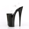 BEYOND-008 Plateau Sandaletten Transparent/Schwarz von Pleaser – Ansicht 3