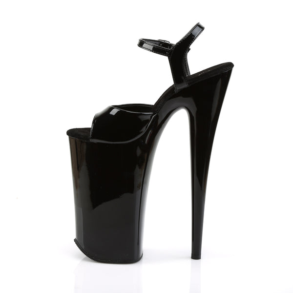 BEYOND-009 Plateau Sandaletten High Heels - Schwarz von Pleaser – Ansicht 3