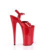 BEYOND-009 Plateau Sandaletten - Rot Lack von Pleaser – Ansicht 5