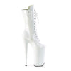 BEYOND-1050 Plateau Stiefeletten - Weiß Lack von Pleaser – Ansicht 5