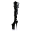 BEYOND-3028 Overknee Stiefel Plateau von Pleaser – Ansicht 3