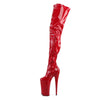 BEYOND-4000 Plateau Stiefel Rot Lack von Pleaser – Ansicht 3