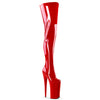 BEYOND-4000 Plateau Stiefel Rot Lack von Pleaser