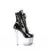 BLISS-1020BC - Plateau Stiefeletten - Schwarz mit Farbverlauf von Pleaser – Ansicht 5