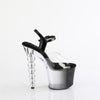 BLISS-708-1BC - Plateau High Heel Sandaletten - Schwarz/Transparent von Pleaser – Ansicht 5