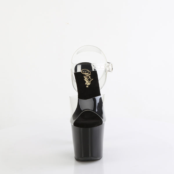 BLISS-708 - Plateau High Heel Sandaletten - Schwarz von Pleaser – Ansicht 2