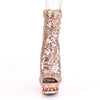 BLONDIE-R-1008 Plateau Stiefeletten - Rose Gold von Pleaser – Ansicht 2
