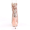 BLONDIE-R-1008 Plateau Stiefeletten - Rose Gold von Pleaser – Ansicht 4