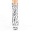 BLONDIE-R-1009 Plateau Stiefeletten - Silber von Pleaser – Ansicht 2