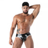 Schwarzer Bottomless Brief im Latex Second Skin Look von TOF Paris – Ansicht 4