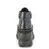 BOXER-01 Plateau Schuhe Schwarz Matt von DemoniaCult – Ansicht 4