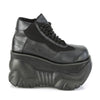 BOXER-01 Plateau Schuhe Schwarz Matt von DemoniaCult – Ansicht 5
