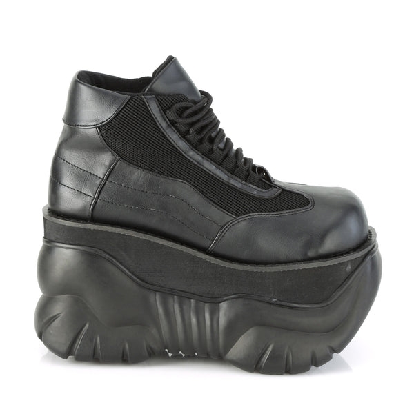 BOXER-01 Plateau Schuhe Schwarz Matt von DemoniaCult – Ansicht 5