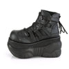 BOXER-13 Plateau Schuhe Schwarz | DemoniaCult SALE
