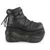 BOXER-13 Plateau Schuhe Schwarz | DemoniaCult SALE