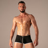 Rib Zip-Retropants Schwarz von Absolu Male