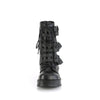 BRATTY-118 Plateau Stiefel Schwarz Matt von DemoniaCult – Ansicht 2
