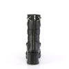 BRATTY-120 Plateau Stiefel mit Kette Schwarz Matt von DemoniaCult – Ansicht 4