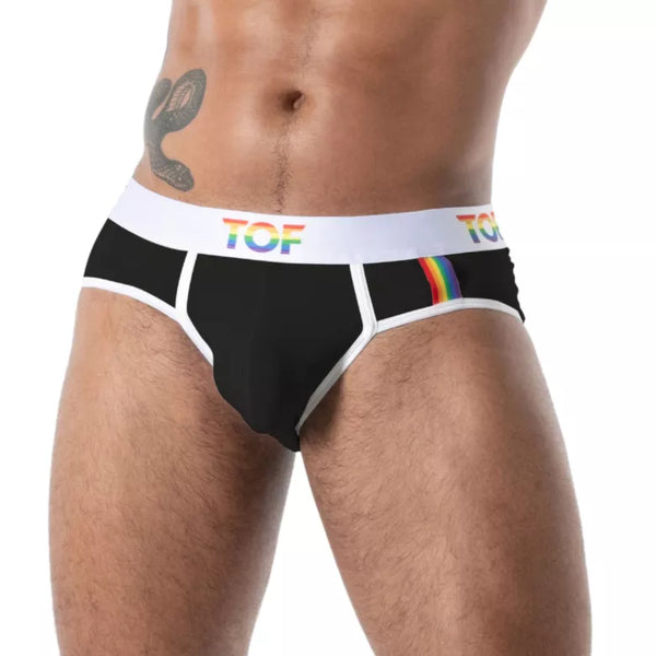 Schwarzer Pride Joyful-Slip von TOF Paris