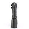 CAMEL-250 Plateau Stiefel - Schwarz Matt von DemoniaCult – Ansicht 4