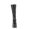 CAMEL-280 Plateau Stiefel - Schwarz Matt von DemoniaCult – Ansicht 2