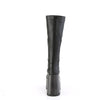 CAMEL-280 Plateau Stiefel - Schwarz Matt von DemoniaCult – Ansicht 4